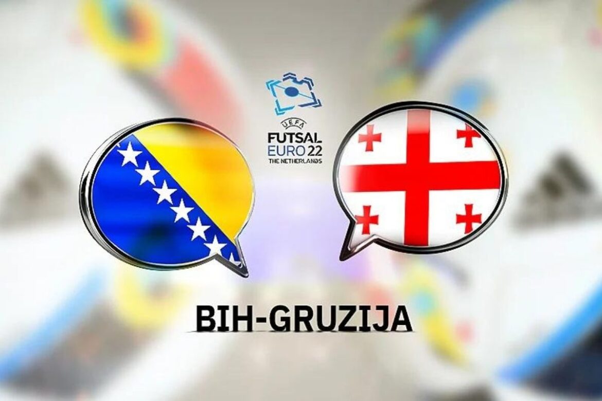 Futsaleri BiH danas protiv Gruzije traže pobjedu kojom bi otvorili vrata četvrtfinala Eura