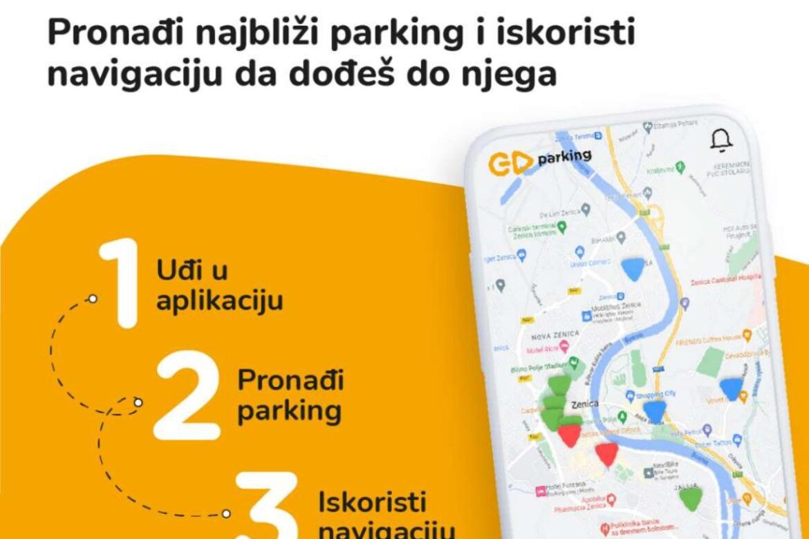 Zenica: Plaćanje parkinga digitalnim putem kroz aplikaciju GoParking