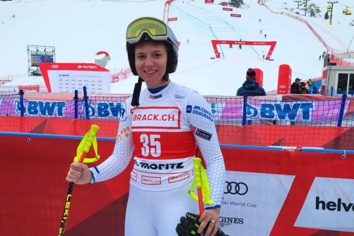 Teški uslovi u St. Moritzu, Elvedina Muzaferija u hrabrom nastupu ostala bez bodova