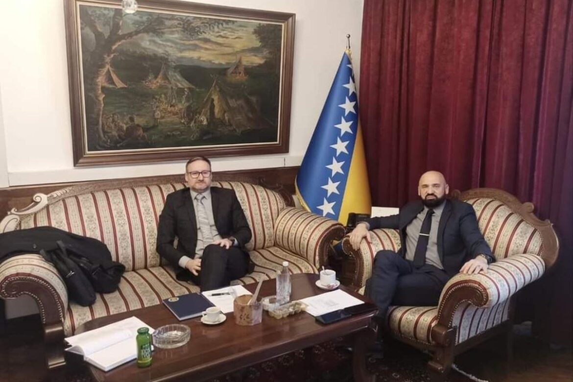 Ministar Isak sastao se sa glavnim inspektorom Finansijske policije Federacije BiH