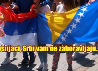 PORUKA SRBINA: “Bošnjaci, Srbi vam ne zaboravljaju da ste…”