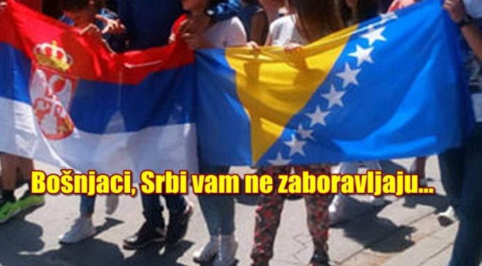 PORUKA SRBINA: “Bošnjaci, Srbi vam ne zaboravljaju da ste…”