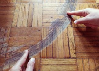 RIJEŠITE SE 0GREBOTINA NA PARKETU: P0TREBNA VAM JE SAMO JEDNA NAMIRNICA, FANTASTIČAN I JEFTIN TRIK