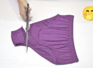 Ne bacajte svoje stare gaćice: Samo 0drežite 0VAJ dio i vidite šta možete napraviti od njih! VIDEO…