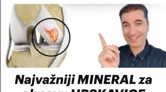 Najvažniji MINERAL za obnovu HRSKAVICE K0LJENA : OVO uzmite svaki dan!