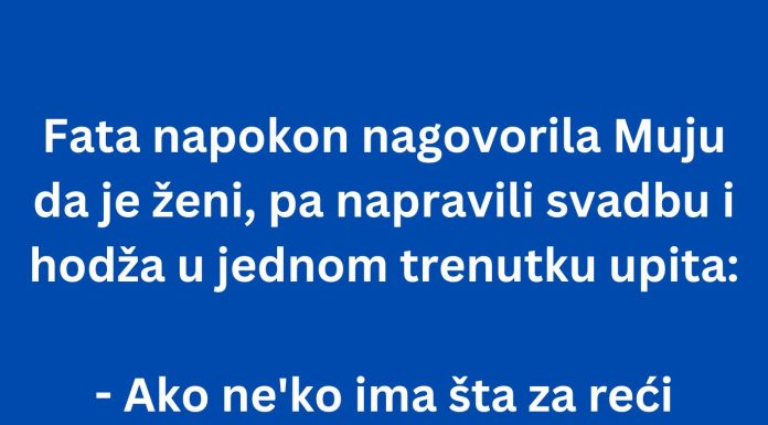 VIC DANA: Svadba Muje i Fate