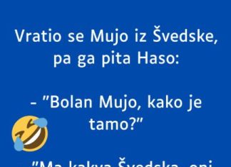 VIC DANA: Vratio se Mujo iz Švedske
