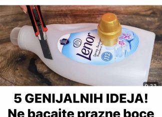 5 GENIJALNIH IDEJA! Ne bacajte prazne boce od omekšivača i praška !!!