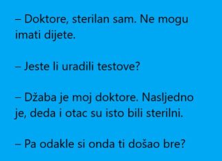 VIC DANA: Došao čovjek kod doktora
