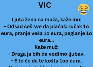 VIC DANA: Ljuta žena na muža