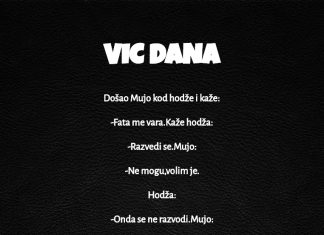 VIC DANA: Mujo kod hodže