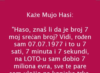 VIC DANA: Mujo dobio na lotu