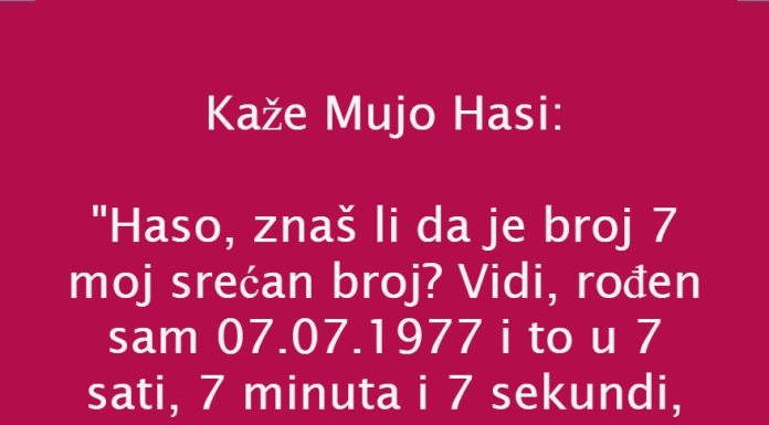 VIC DANA: Mujo dobio na lotu