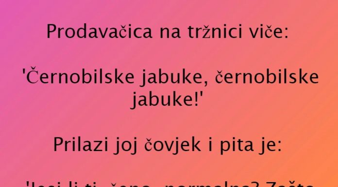 VIC DANA: Černobilske jabuke