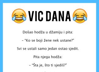 VIC DANA: Došao hodža u džamiju