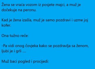 Vic dana: Kako muž dočekuje ženu