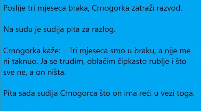 VIC DANA: Poslije 3 mjeseca braka