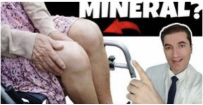 Najvažniji MINERAL za BOLESNA KOLJENA ! Bez nuspojava uklanja bol, upalu, otekline - featured image Najvažniji MINERAL za BOLESNA KOLJENA ! Bez nuspojava uklanja bol, upalu, otekline - featured image