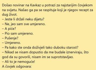 VIC DANA: Recept za dugovječnost