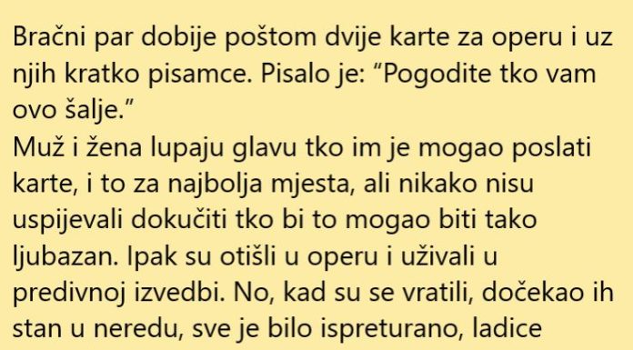 VIC DANA: Karte za operu