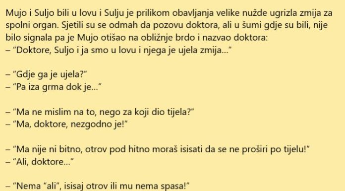 VIC DANA: Nema lijeka