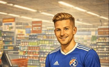 VIC DANA: Igrači Dinama u Konzumu