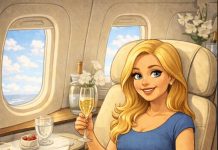 VIC DANA: Plavuša u avionu