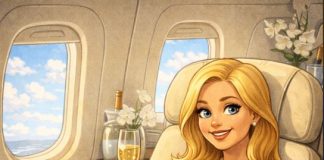 VIC DANA: Plavuša u avionu