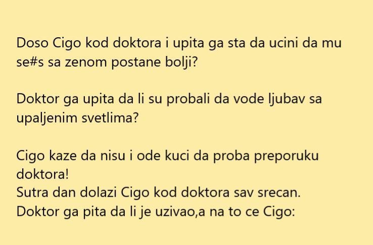 VIC DANA: Uživanje