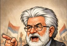 VIC DANA: Radovan Karadžić drži govor