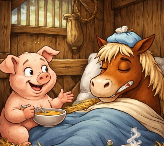 VIC DANA: Svinja i konj