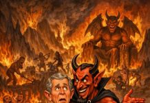 George Bush došao u pakao