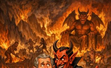 George Bush došao u pakao