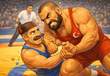 VIC DANA: Mujo šampion u hrvanju