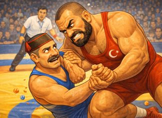 VIC DANA: Mujo šampion u hrvanju