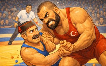 VIC DANA: Mujo šampion u hrvanju