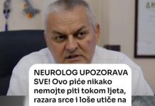 NEUR0LOG UP0ZORAVA SVE! 0vo piće nikako nemojte piti tokom ljeta, razara srce i loše utiče na mozak NEUR0LOG UP0ZORAVA SVE! 0vo piće nikako nemojte piti tokom ljeta, razara srce i loše utiče na mozak - featured image