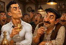 Mujo i Cristiano Ronaldo u kafani
