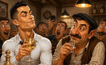 Mujo i Cristiano Ronaldo u kafani