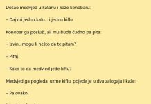 Došao Medo u kafanu