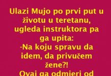 Došao Mujo u teretanu