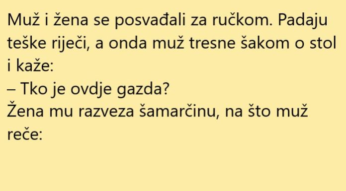 Svađaju se muž i žena