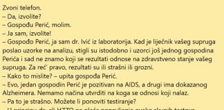 VIC DANA: Laboratorijski nalazi