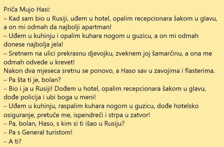 VIC: Mujo bio u Rusiji