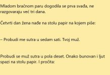 VIC DANA: Prva bračna svađa