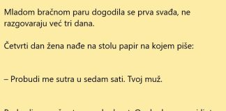 VIC DANA: Prva bračna svađa