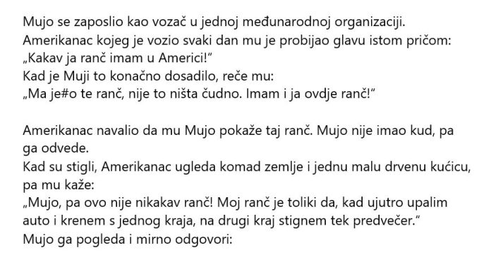 Mujo i američki ranč