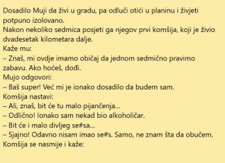 Mujo otišao na planinu…