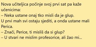 VIC DANA: Došla nova učiteljica