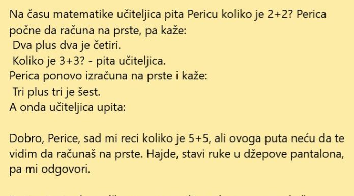 PERICA I MATEMATIKA